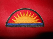 U.S Army 41st Division Cloth Badge